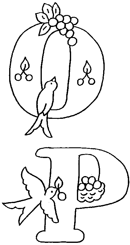 Disegno 49 Alfabeto animali