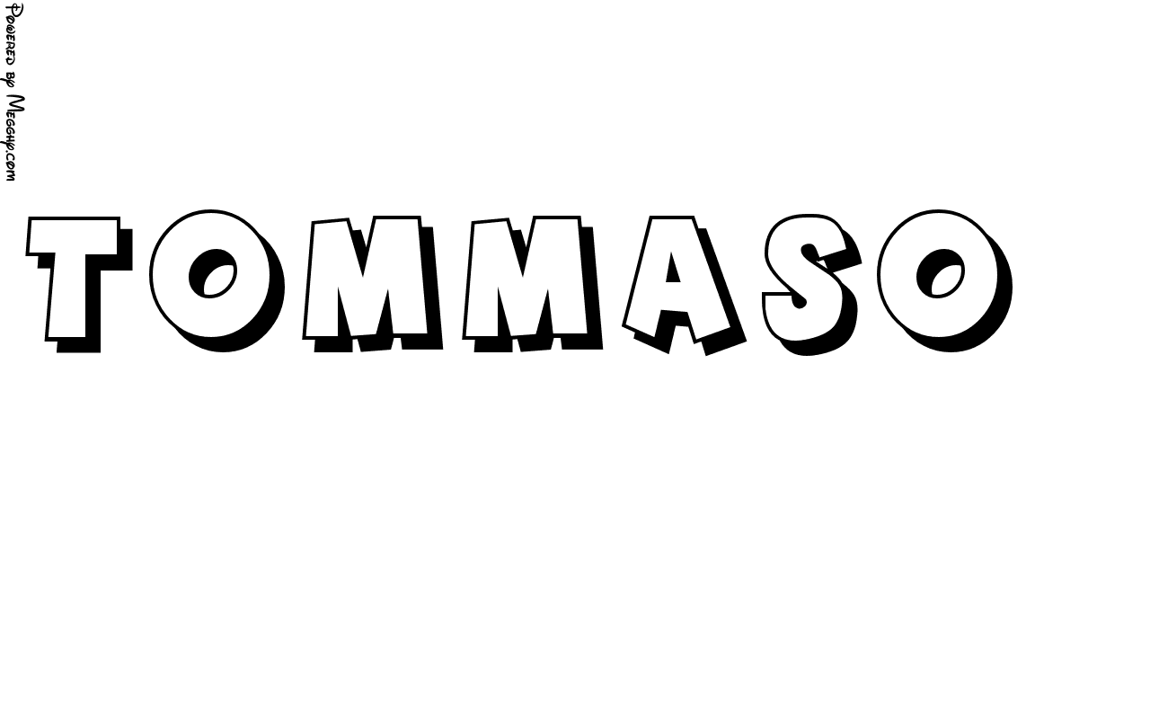 Disegno per bambini tommaso 40288 da stampare e colorare