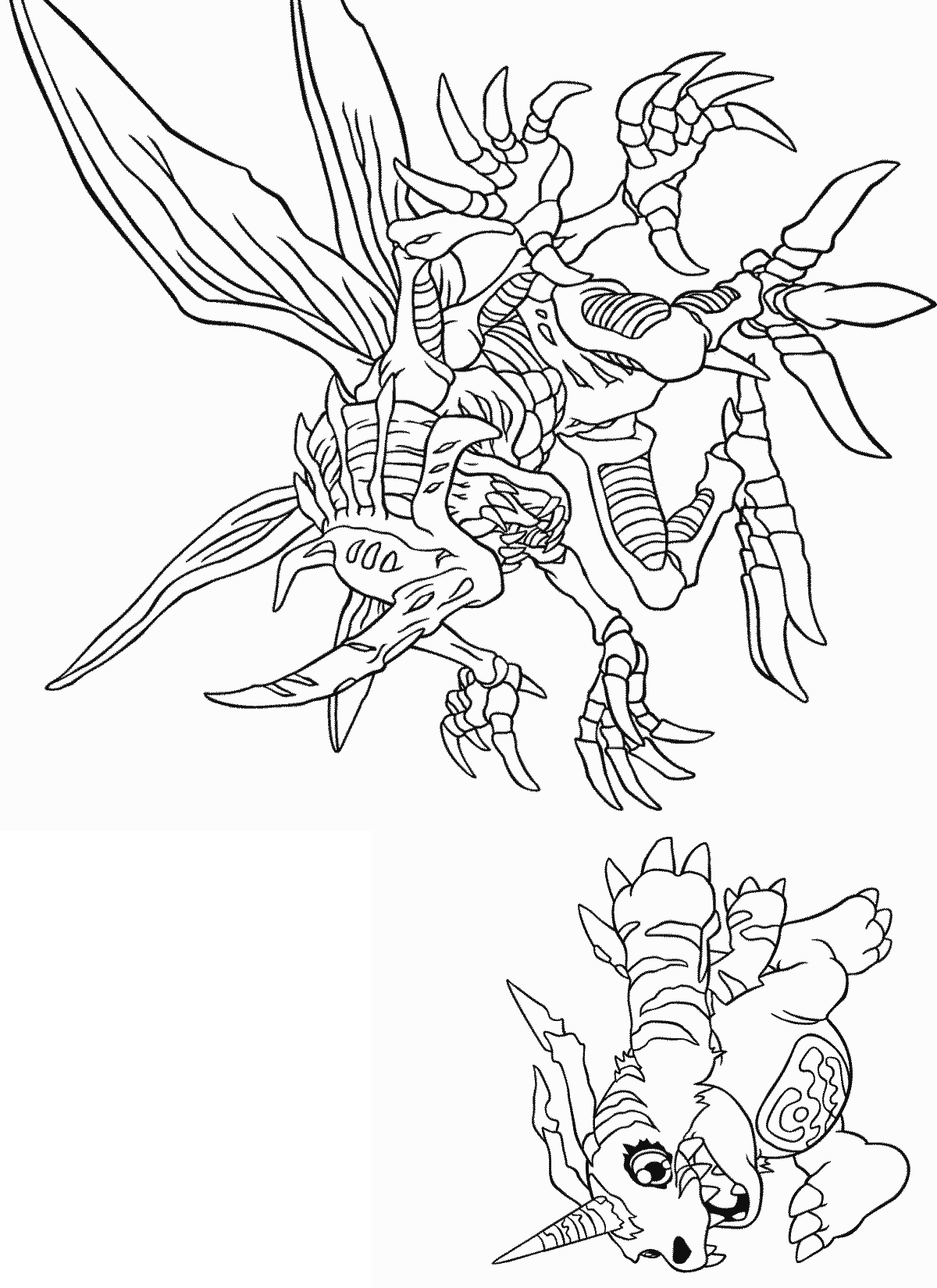 Disegno 121 Digimon