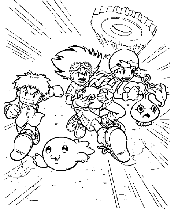 Disegno 3 Digimon