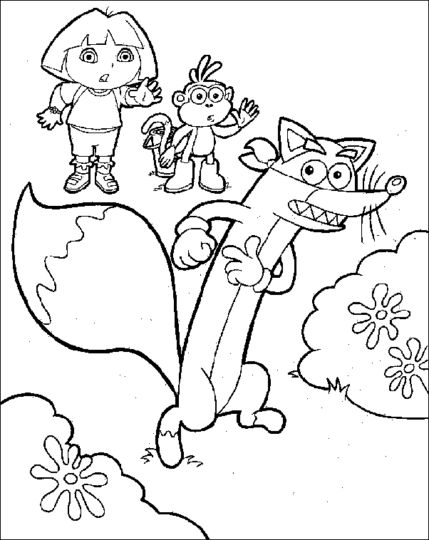 Disegno 6 Dora esploratrice
