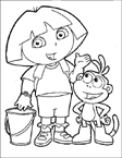 Disegno 2 Dora esploratrice