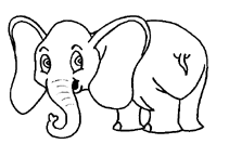 Disegno 2 Elefanti