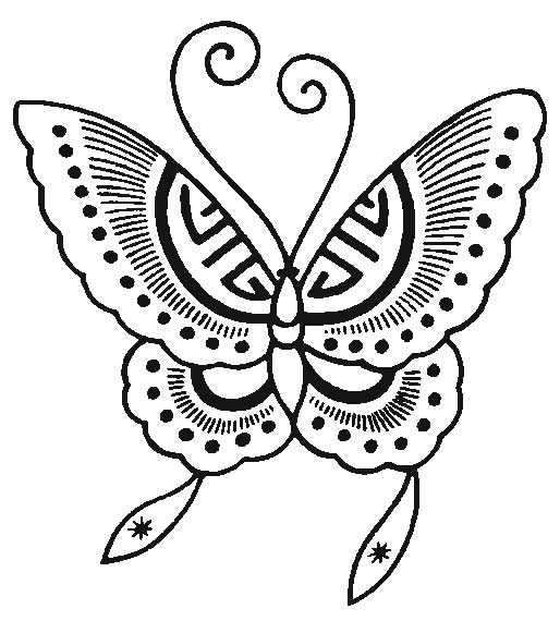 Disegno 140 Farfalle