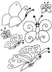 Disegno 127 Farfalle