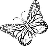 Disegno 131 Farfalle