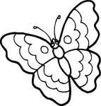 Disegno 135 Farfalle