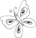Disegno 138 Farfalle