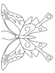 Disegno 153 Farfalle