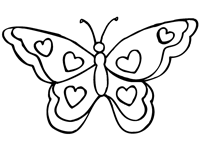 Disegno 20 Farfalle