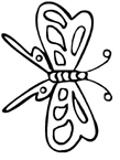 Disegno 91 Farfalle