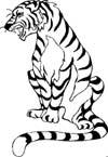 Disegno 16 Felini tigri leoni