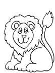 Disegno 30 Felini tigri leoni