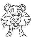 Disegno 45 Felini tigri leoni