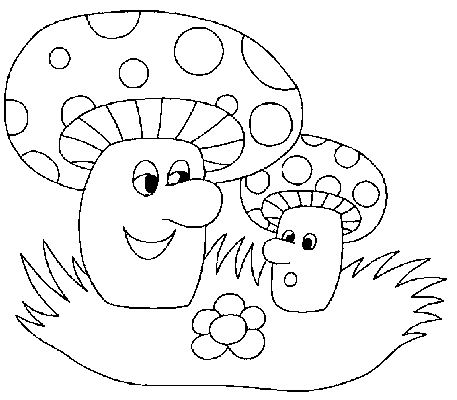 Disegno 16 Funghi
