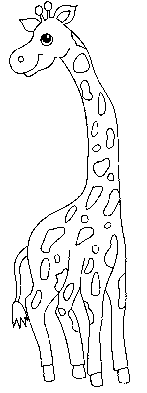 Disegno 20 Giraffe