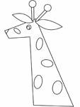 Disegno 24 Giraffe