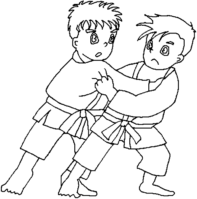 Disegno 6 Judo