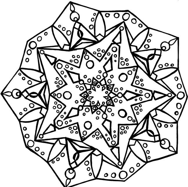 Disegno 21 Mandala