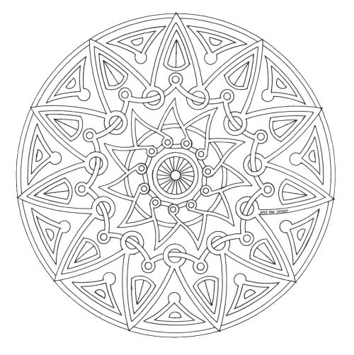 Disegno 24 Mandala