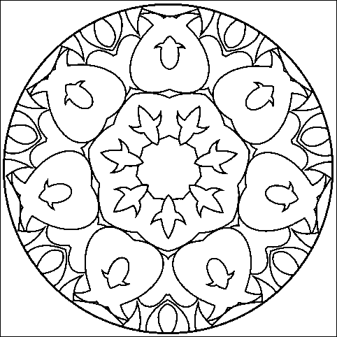 Disegno 4 Mandala