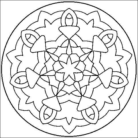 Disegno 5 Mandala