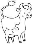 Disegno 21 Mucche