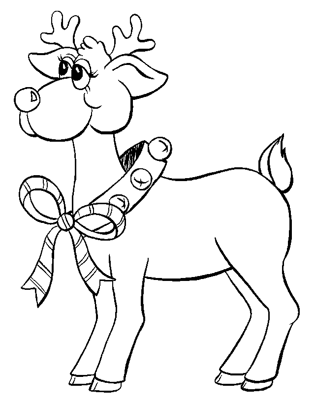 Disegno 4 Natale animali