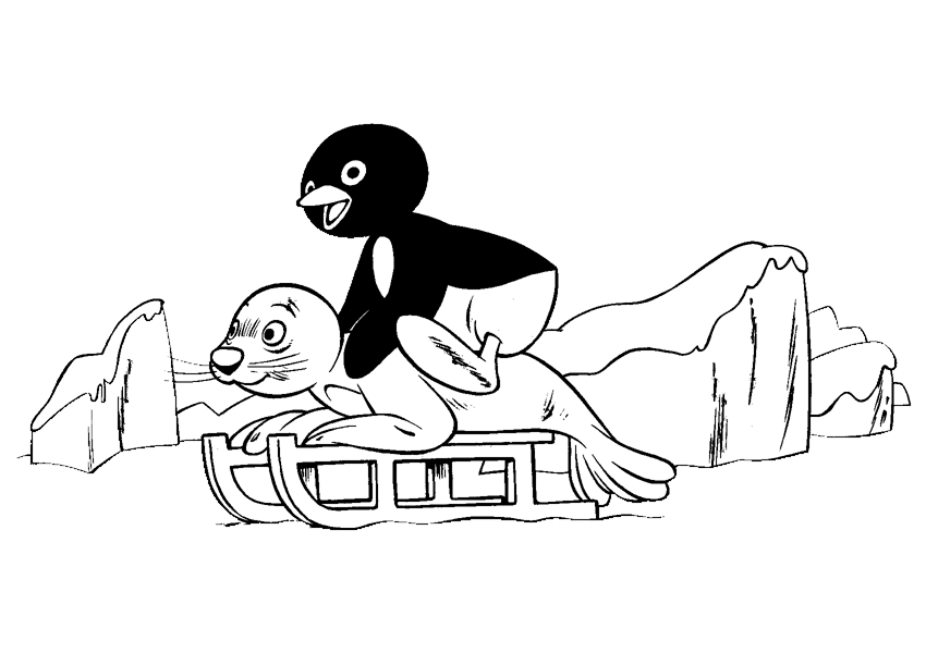 Disegno 38 Pinguini
