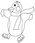 Disegno 14 Pinguini