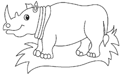 Disegno 2 Rinoceronti