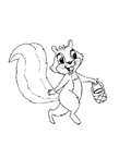 Disegno 12 Scoiattolo