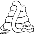 Disegno 20 Serpenti