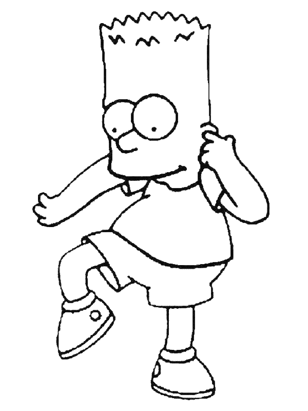 Disegno 9 Simpson