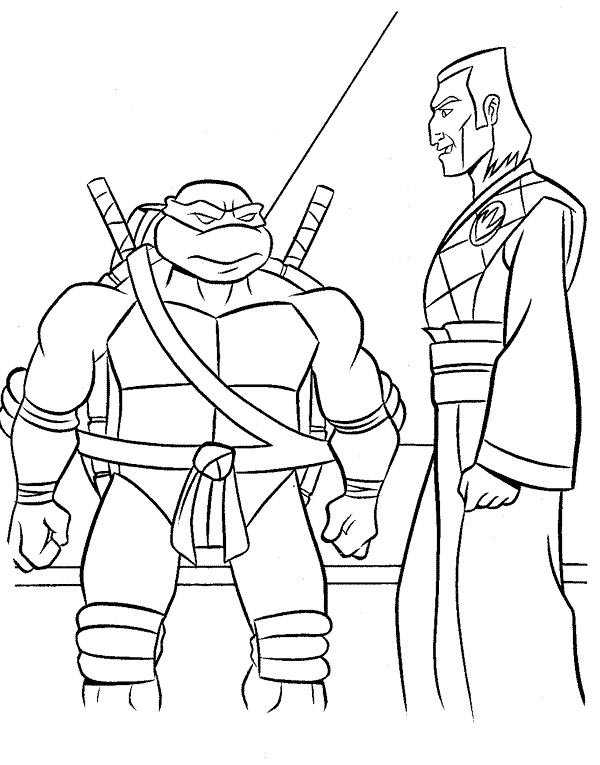 Disegno 31 Tartarughe ninja