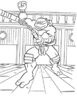 Disegno 32 Tartarughe ninja