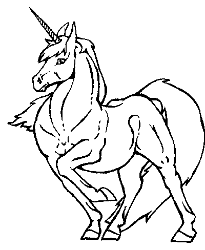Disegno 1 Unicorno