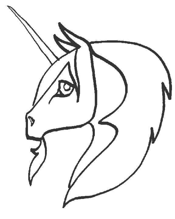 Disegno 31 Unicorno