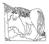 Disegno 20 Unicorno