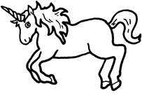 Disegno 3 Unicorno