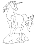 Disegno 38 Unicorno