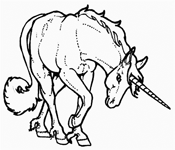 Disegno 7 Unicorno
