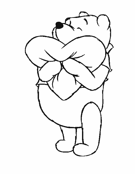 Disegno 17 Winnie the pooh