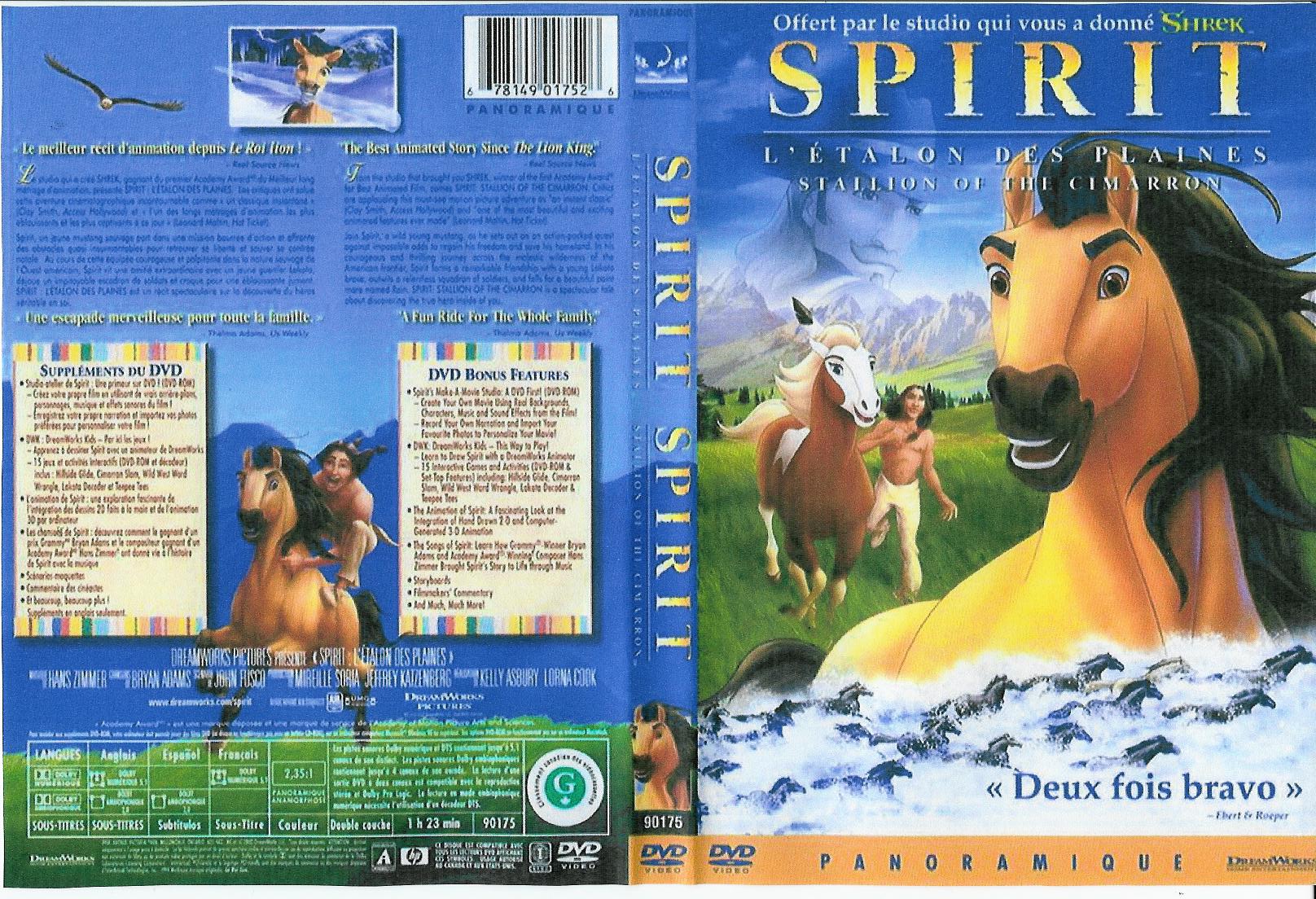 dvd spirit