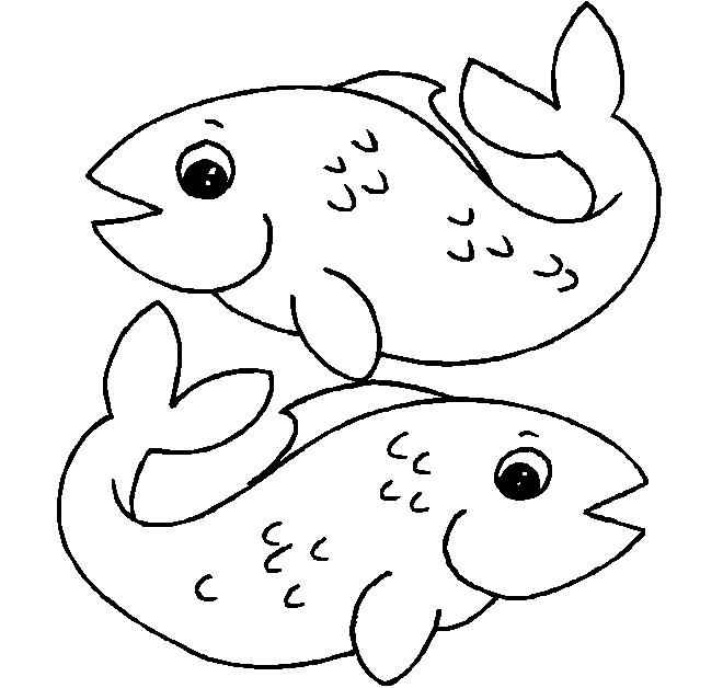 I disegni per bambini pesci by for Immagini di pesci da colorare per bambini