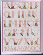 Schema punto croce alfabeto trucchi