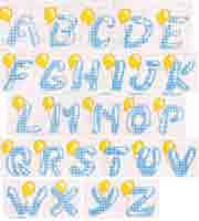 Schema alfabeto  Palloncino