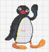Schema punto croce Pingui2