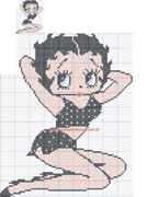 Schema punto croce Betty Boop 15