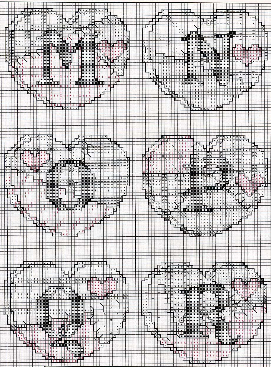 Schema punto croce Abc Patchwork 04